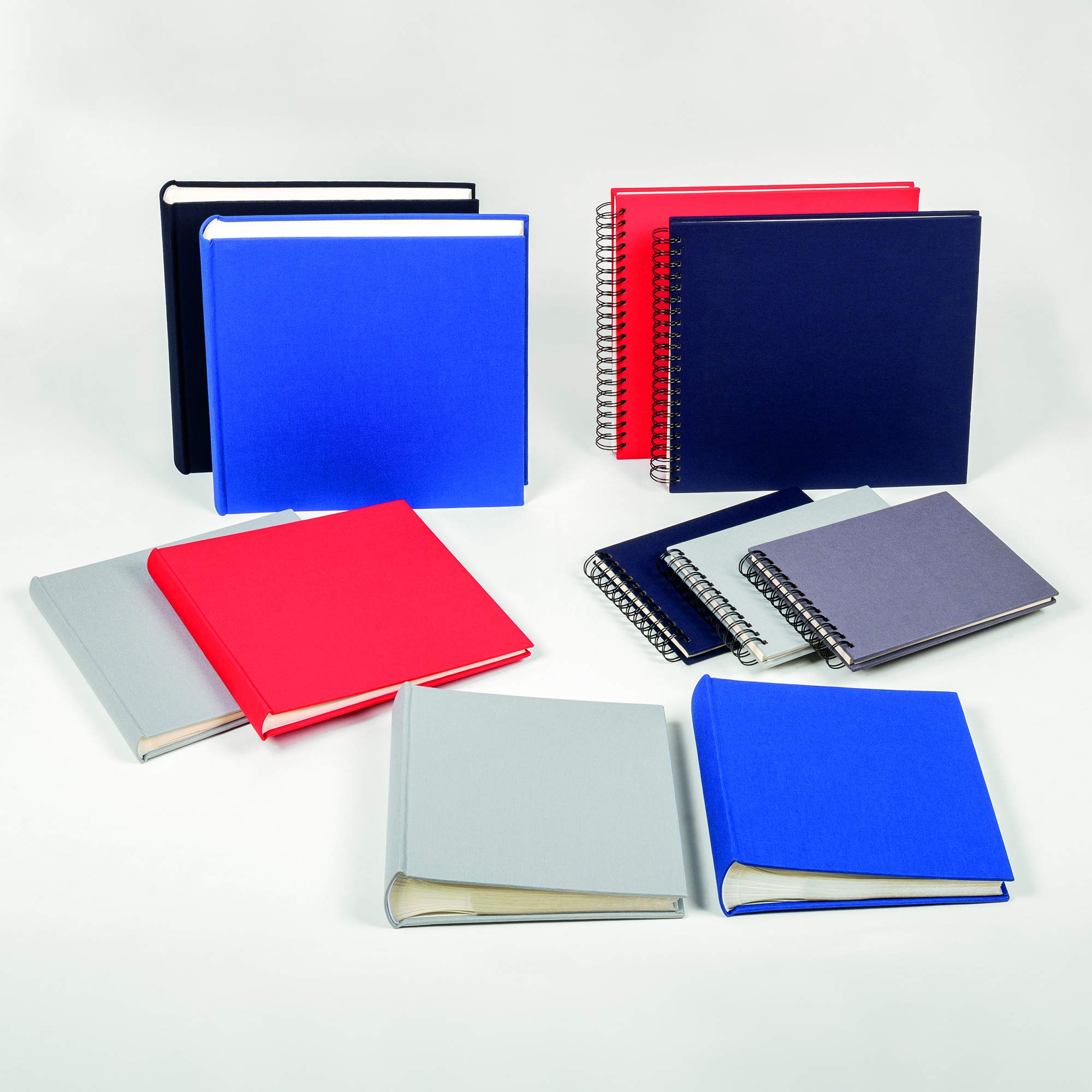 walther design lin album photo 26x25 cm gris 40 pages