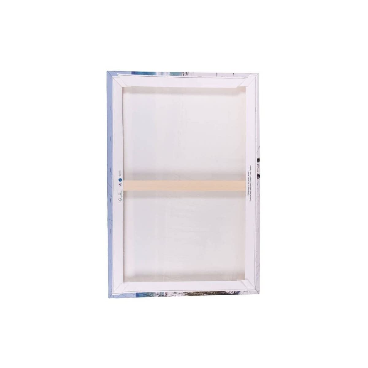 Ceanothe toile léopard fleuri 30x45 cm tableau déco chambre