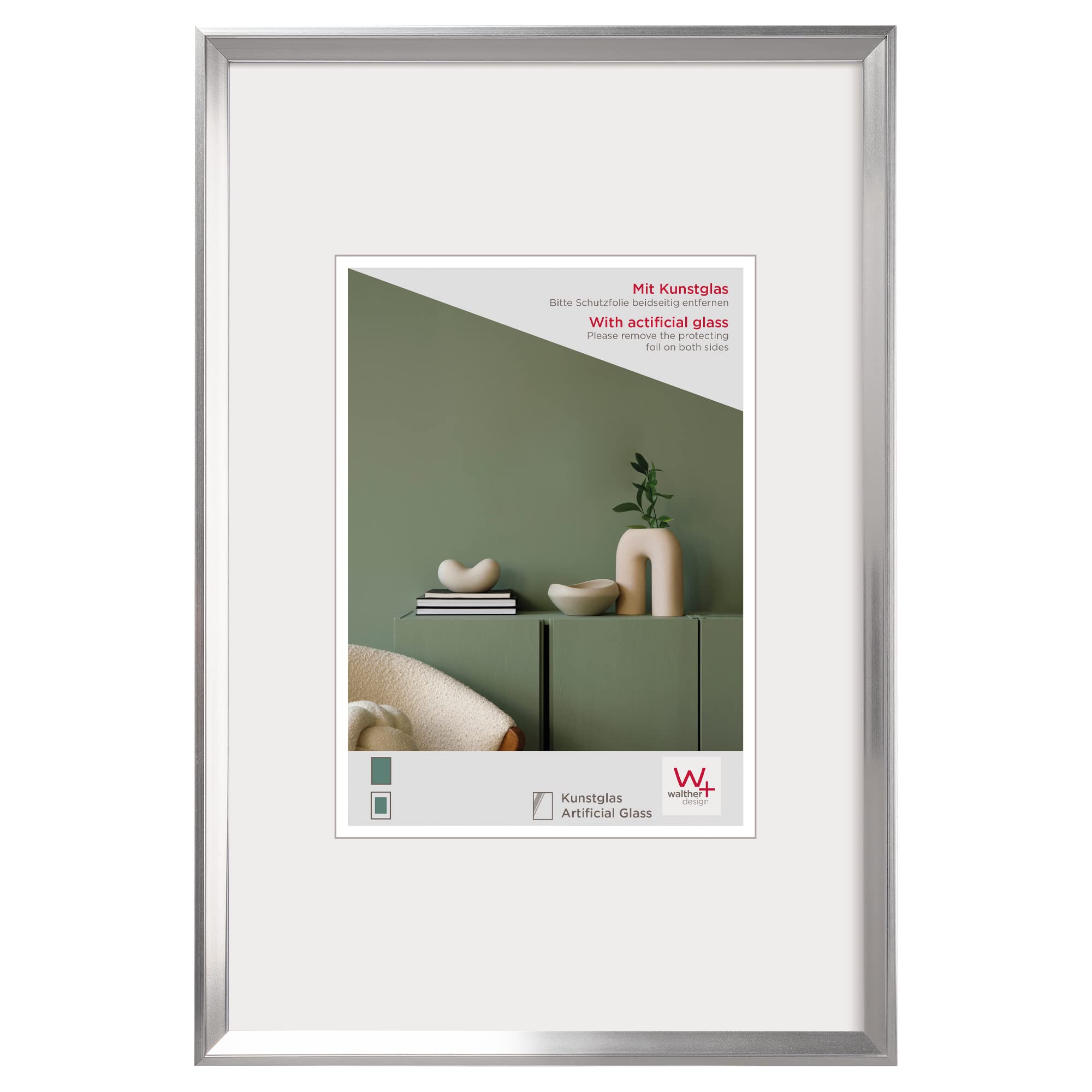 walther design Desire DEX460B cadre photo noir 40x60 cm