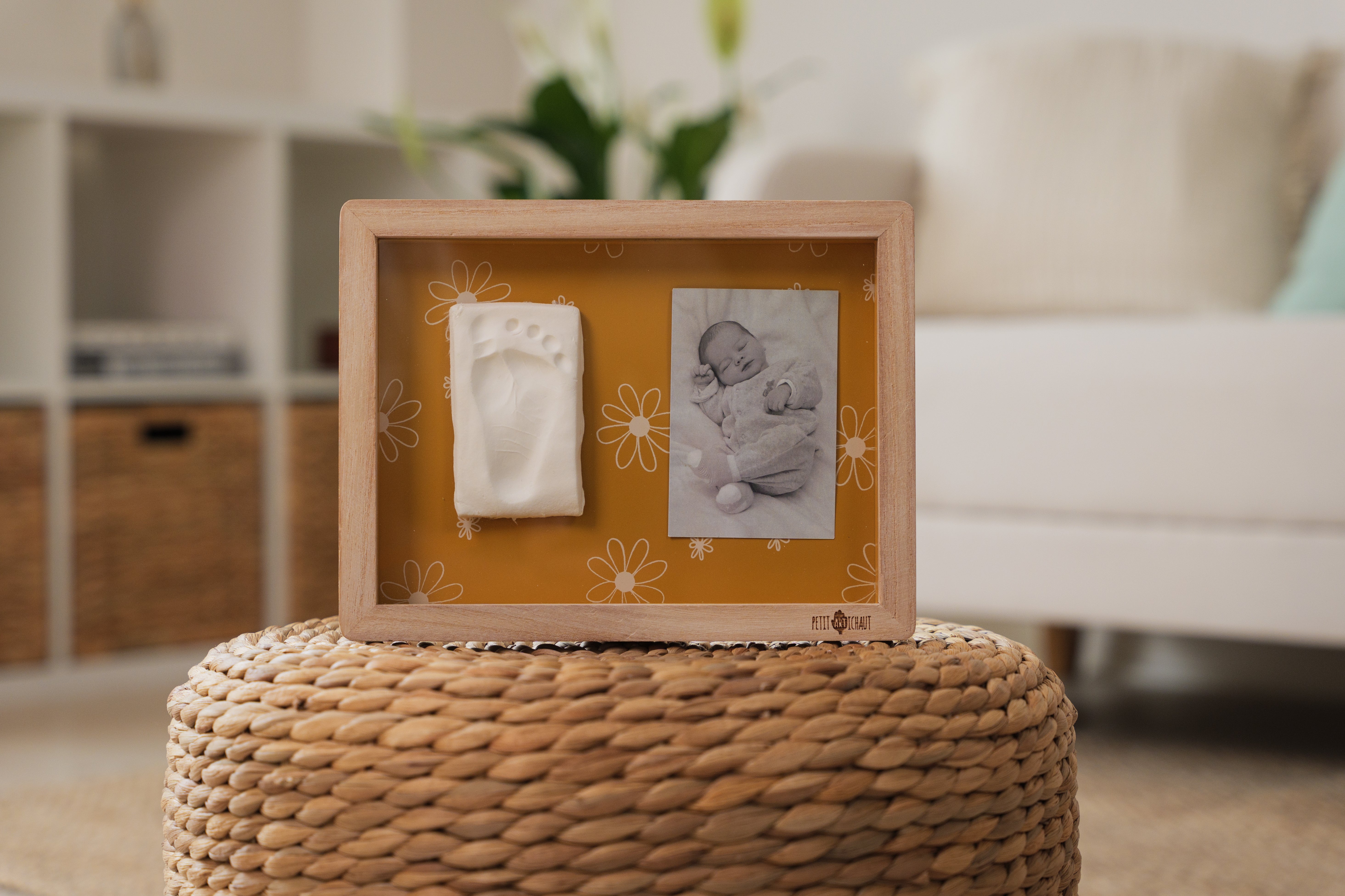 Petit Artichaut Classic Frame Daisy Ochre cadre photo ocre