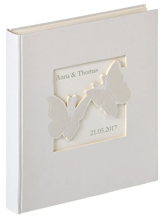 walther design Farfalla UH-201 album mariage blanc 28x30