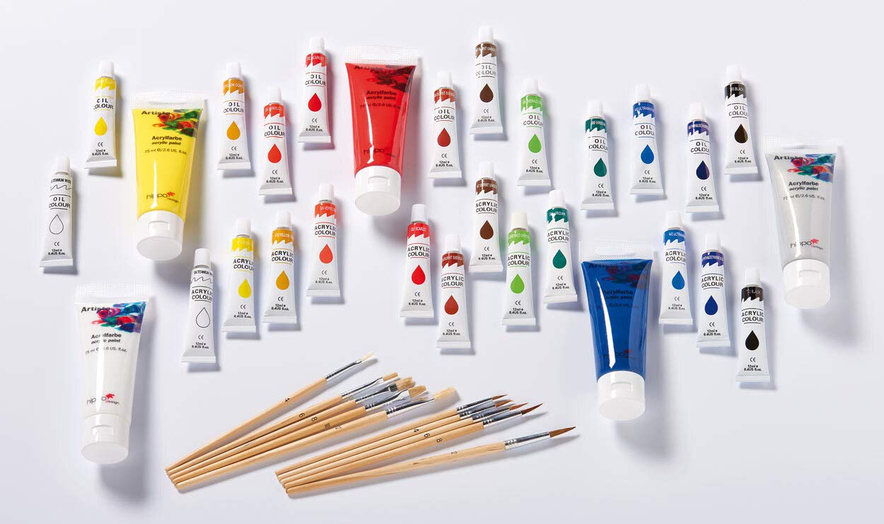 Walther Design peinture acrylique dorée 75 ml