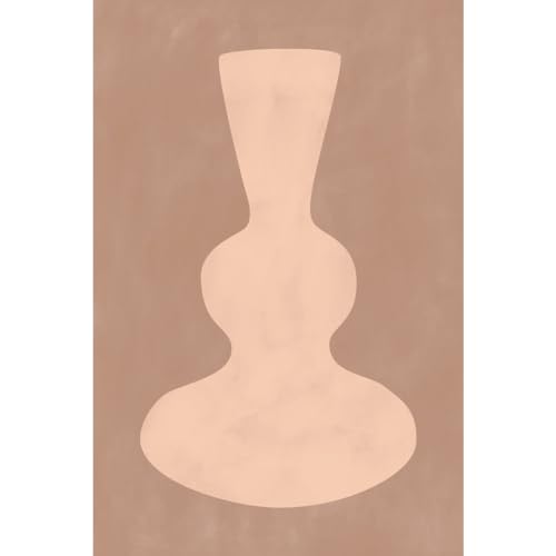 Ceanothe poterie ocre tableau sur toile 45x65 cm mat
